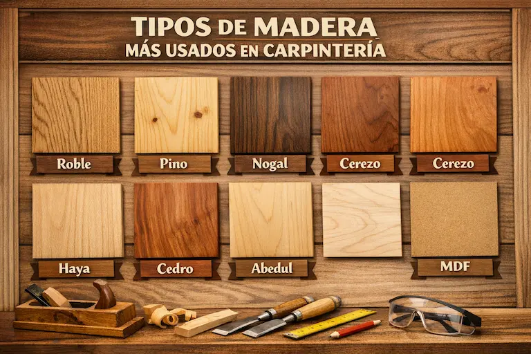 Características de la madera