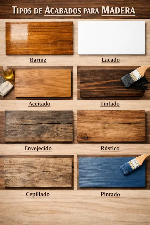 Acabados y Terminados en Madera